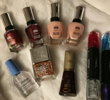 JOB LOT of 9 Bottles NAIL