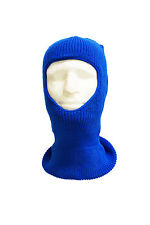 Balaclava 1 Hole Ski Open Face Army Combat Fishing Camping Neck Warmer Hat Blue