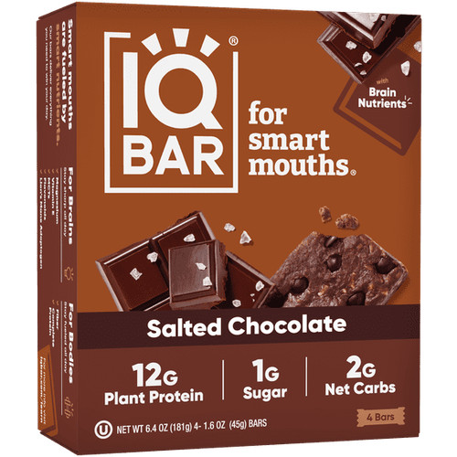 Iqbar salted chocolate - chocolate, protein