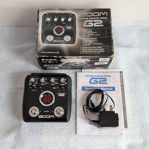 Zoom guitar effects pedal - effects,