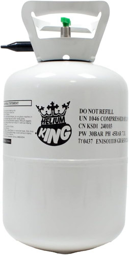 Helium gas canister fills - gas,
