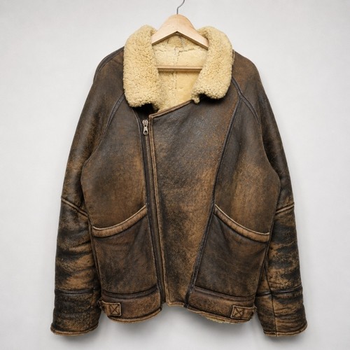 Sheepskin shearling jacket - sheepskin,