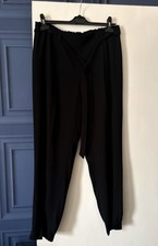 Women's Black Paperbag Style