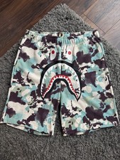 BAPE Map Camo Shark Shorts |