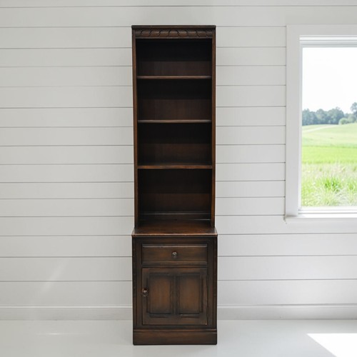 Ercol narrow mural bookcase - mural,