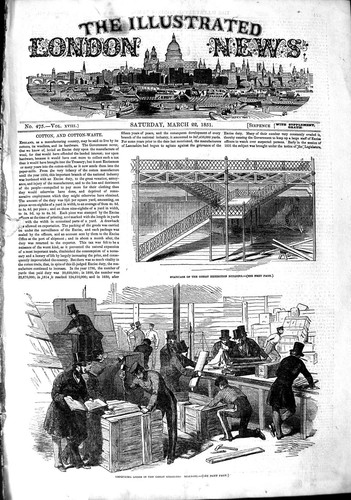 Old antique print 1851 - antique,