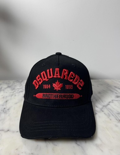 Dsquared2 black cap - dsquared2, red