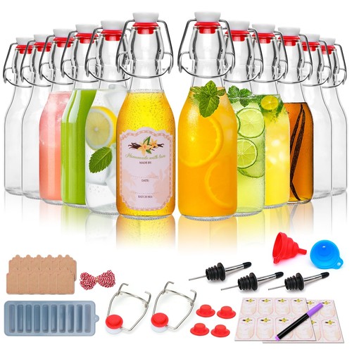 8oz swing top glass - 8oz,