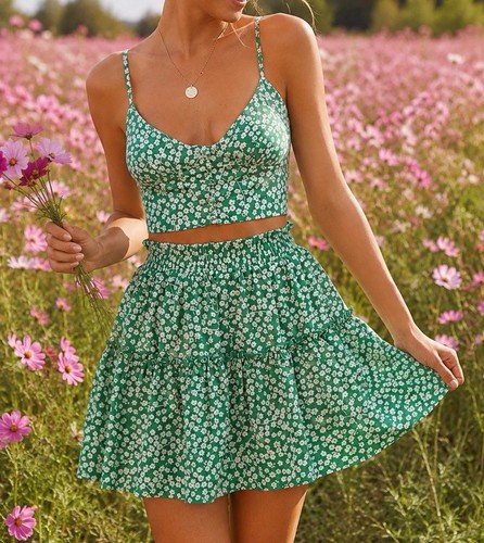 Princess polly green floral - princess,