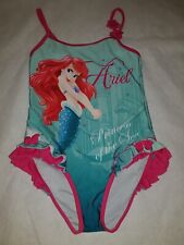 Gorgeous green pink ariel mermaid BHS swimming bathing costume suit age 7 Years