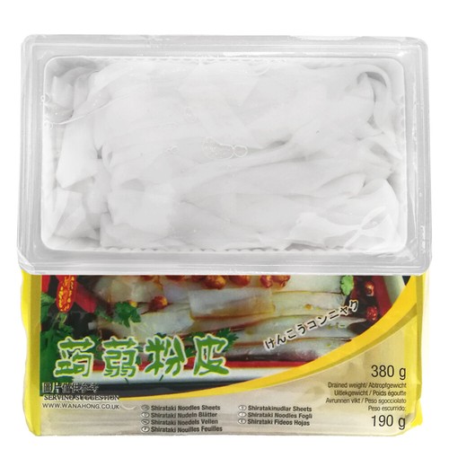 Shirataki konjac flat noodles - flat,