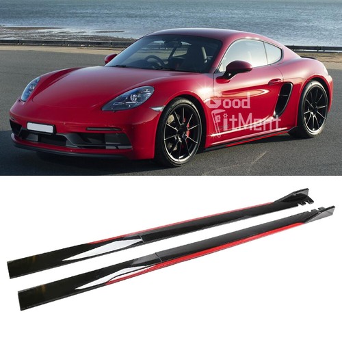 Car side skirts lip - side,