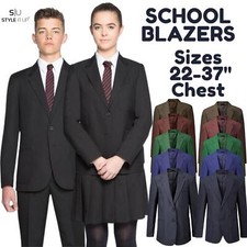Boys Girls Kids School Blazer