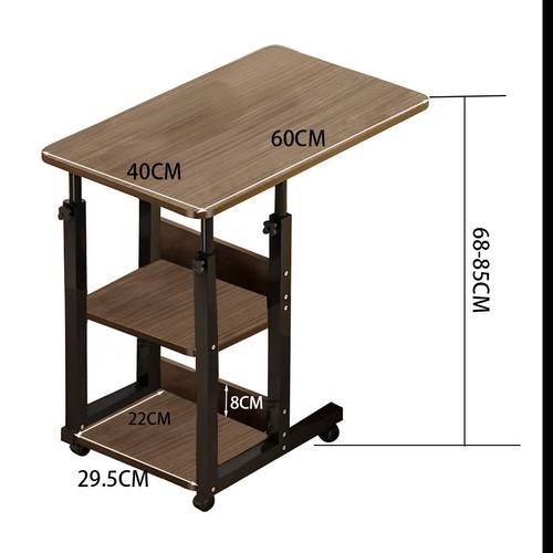 Height adjustable bedside desk - adjustable,