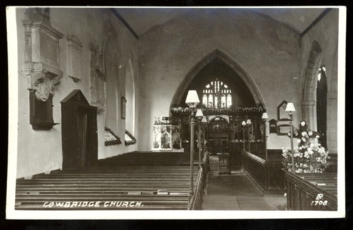 Cowbridge church interior - cowbridge,