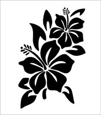 40cm Hibiscus Flowers vinyl