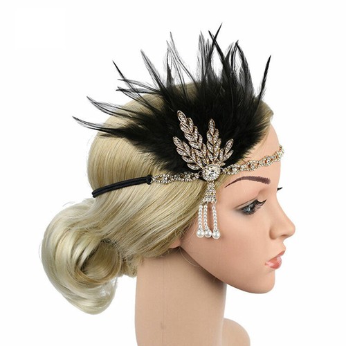 1920s headbands great gatsby - 1920s,