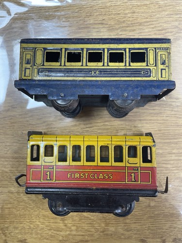 Meccano style tin plate train - tin,