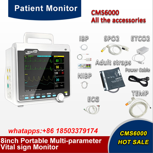 Portable patient monitor - 8",
