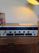 Vintage Leak 2000 Tuner Amplifier Amp  - fully working, blue backlight