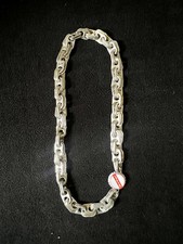 Silver RED STRIPE can tab chain 29"  ring pull necklace Jamaica lager free party
