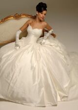 ?£2500 HOLLYWOOD DREAMS ARIELLA WEDDING DRESS SILK TULLE IVORY SIZE 10 12 LACE 