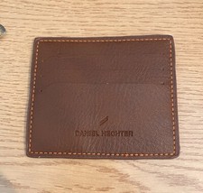 Daniel Hechter Leather Card Holder Wallet Brown