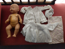 Baby doll & knitted clothes, hat and blanket, dementia toy