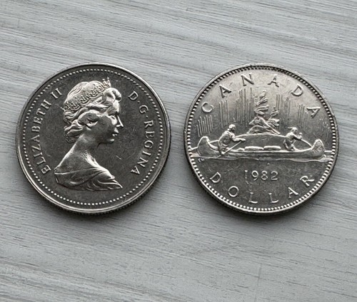 Double sided canadian dollar - double,