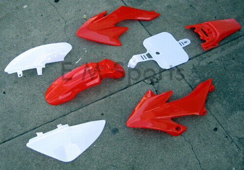 Red white plastic - fairing, for