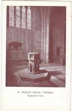 Baptismal Font, St. Michael's Church, LINLITHGOW, West Lothian