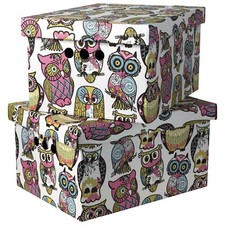 2pc Decorative Storage Boxes