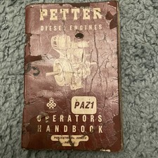 PETTER PAZ1 DIESEL ENGINE