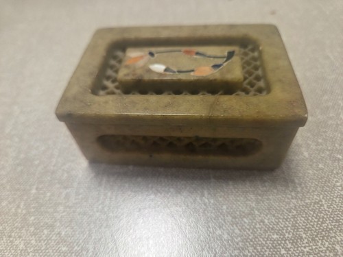 Vintage indian soapstone - vintage,