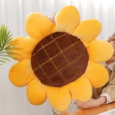 Sunflower Flower Shaped Throw