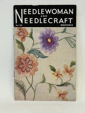 Vintage Needlewoman & Needlecraft Magazine 1949 Issue 38 No Transfer