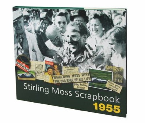 Stirling moss scrapbook 1955 - moss,