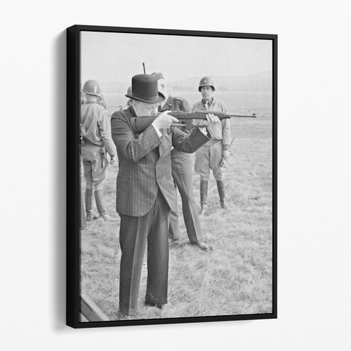 Winston churchill firing - winston,