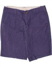 DOCKERS Womens Chino Shorts US 8 Medium W27 Blue Cotton CB92