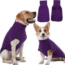 Dog Coat Winter Outfit Pyjamas Coat Cute Warm Jumper Sweater Fleece Pullover