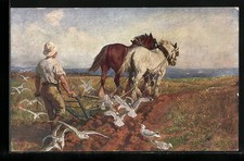 Artist postcard L. Kemp-Welch