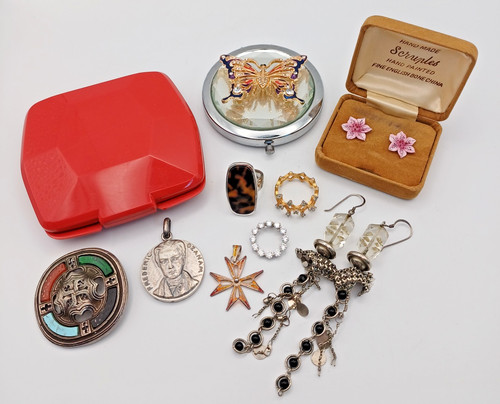Costume jewellery job lot x10 - costume,
