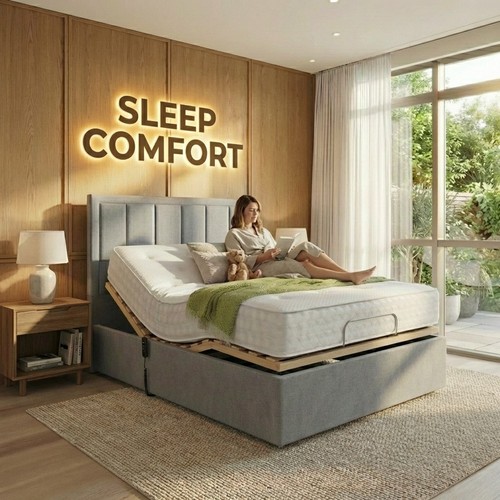 Deluxe electric adjustable bed - electric,