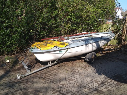 Misty fibreglass sailing and - misty,