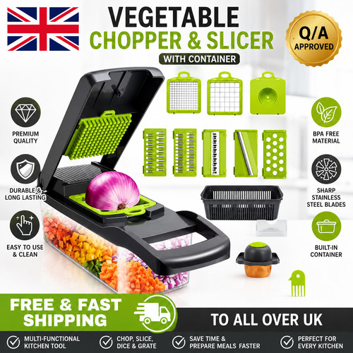 Vegetable chopper mandoline - vegetable,