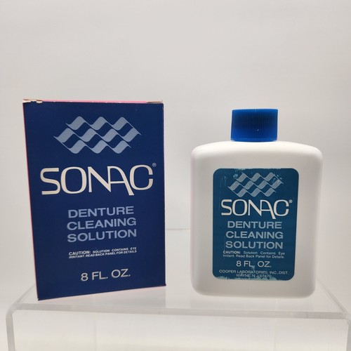 Sonac denture cleaning - denture,