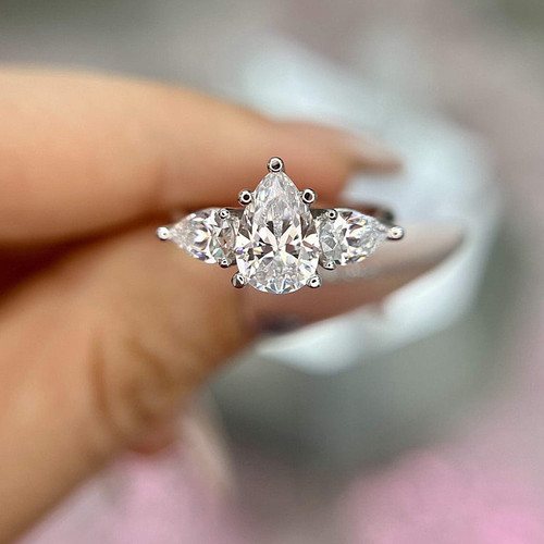 Diamond ring engagement gold - engagement,