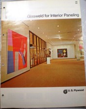 Glasweld ASBESTOS Cement Interior Paneling Catalog US Plywood Champion Papers