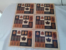 Vintage Placemats Leaf Nature