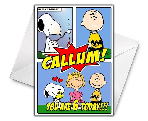 Charlie brown personalised - brown,
